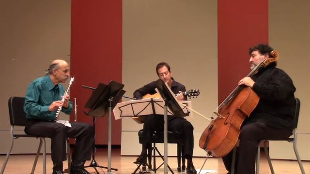 MISTERO (mystery) for flute, cello, and guitar - featuring the Caliendo Trio Live! смотреть онлайн