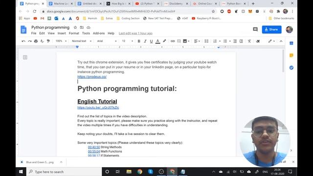 Python Roadmap Tutorial | Millennial Mentor | Harnish Modi