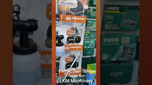 Electric Paint Sprayer Gun Airless Paint Spray Machine 400W(800ML) - LKM MACHINERY & TRADING