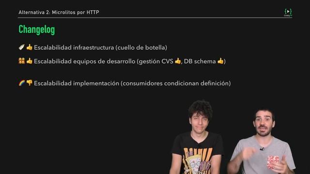 Comunicación entre microservicios: ? Event-Driven Architecture