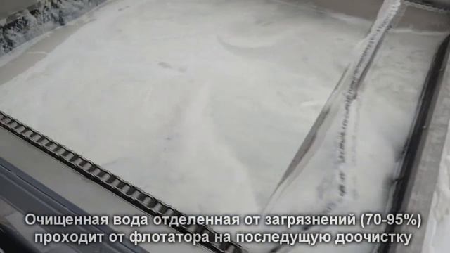 Очистные сооружения канализации. Напорный флотатор