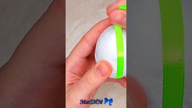 НЕОБЫКНОВЕННАЯ КРАСОТА к ПАСХЕ своими руками! Подарки на ПАСХУ. Декоративные Пасхальные яйца канзаши смотреть онлайн