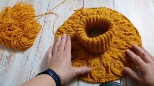 №182 ВязоVLOG одного процесса _ Вяжу манишку спицами #вязание #манишка_спицами_для_женщин #манишка