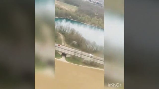 Landing at Basel Mulhouse Airport ( London Stansted to Basel Switzerland) смотреть онлайн