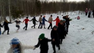 Хоровод капуста на Масленице 2019 в Родовом поселении Радужное