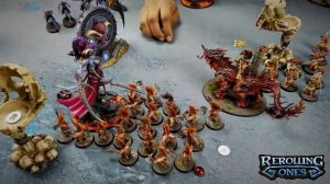 Warhammer: Age of Sigmar Battle Report - Slaanesh vs Fyreslayers