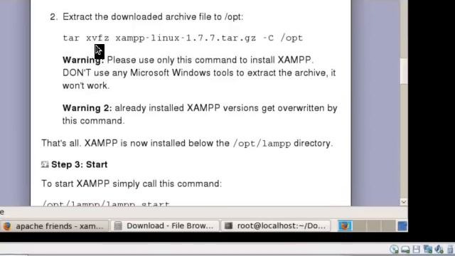 Cài đặt XAMPP trên Linux (LAMP) смотреть онлайн