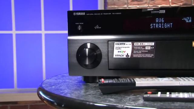 Yamaha RX-A3000 Aventage AV Receiver Video Review смотреть онлайн