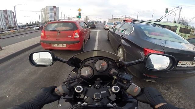 Мотопокатушки с Саньком и Дашкой, начало сезона :)