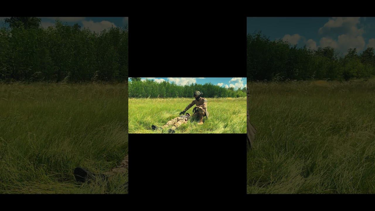 Химические и термические ожоги у раненного / Чем помочь? #ожог смотреть онлайн