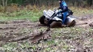 самодельный квадроцикл 4х4