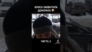 Алиса, Домофон. С "умным" домофоном не могут разобраться пожилые и пьяные люди. ТикТок, TikTok