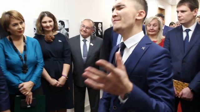 Стихотворение М. Карима "Урал"  читает студент БГПУ Ислам Тухватуллин