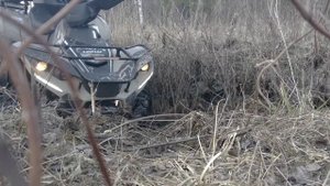 Linhai-Yamaha D300 лебедка в деле! ЗАСТРЯЛ В РУЧЬЕ!