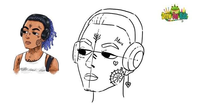 how to draw | xxxtentacion