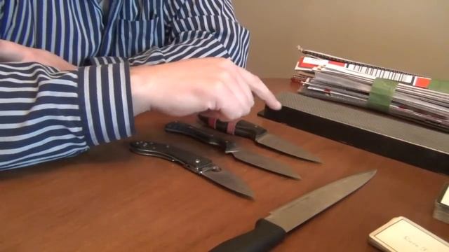 Edge Retention - 3Cr13/420, VG-10, k390, CPM-M4 (cardboard) смотреть онлайн