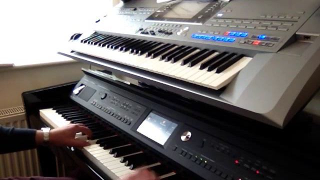 Something stupid -Yamaha CVP605 (Tyros 4 sound engine) смотреть онлайн