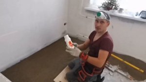 Суперпол кнауф сухая стяжка, демонтаж старых деревянных полов, как выровнить пол под ламинат