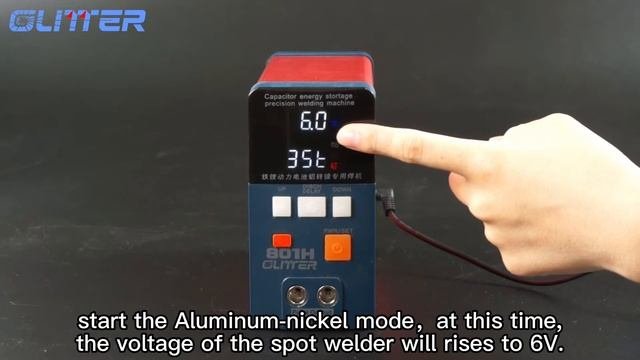 Power Portable Spot Welder Machine Glitter 801H