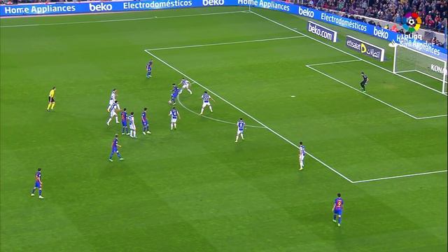 Resumen de FC Barcelona vs Real Sociedad (3-2) смотреть онлайн