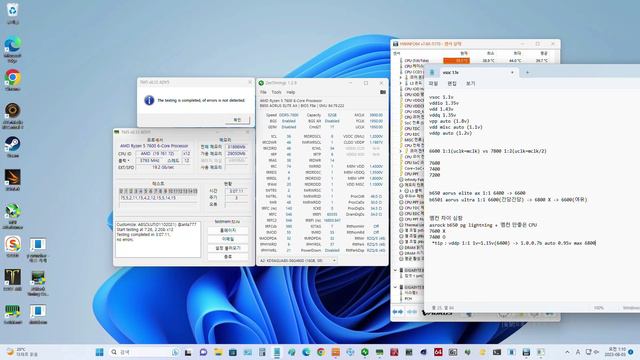[agesa 1.0.0.7b] b650 aorus elite 7800 클럭 (uclk=mclk 1:2) смотреть онлайн