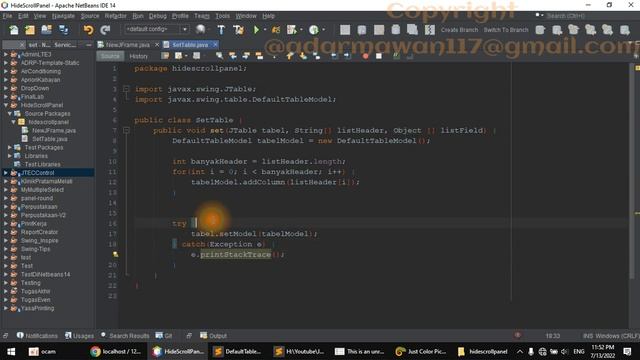 Cara Mengambil Data MySQL dan Mengisinya kedalam Table di JAVA смотреть онлайн