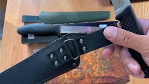 Сравнение двух ножей: 748 mg morakniv и STEEL WILL DRUID