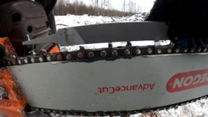 Заточка пильной цепи от ЛЕСОРУБА!