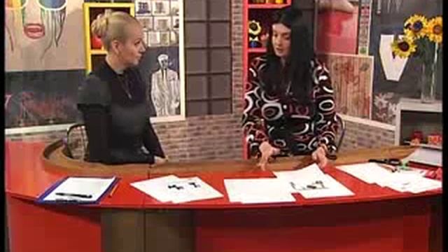 Мастер-класс "Волшебные рисунки". 51 канал "Час порад". Часть 1.