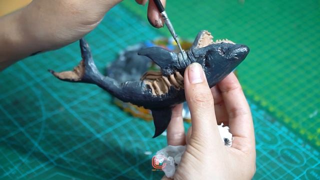 How To Make Zombie Crocodile vs Zombie Shark Diorama / Thalassophobia Polymer Clay / Resin Art смотреть онлайн