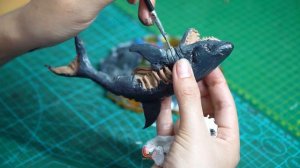 How To Make Zombie Crocodile vs Zombie Shark Diorama / Thalassophobia Polymer Clay / Resin Art