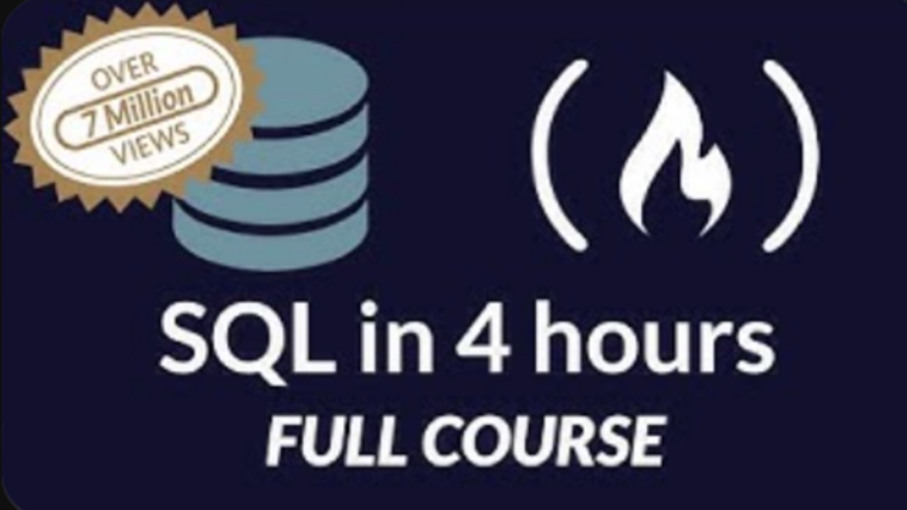 SQL Tutorial - Full Database Course For Beginners