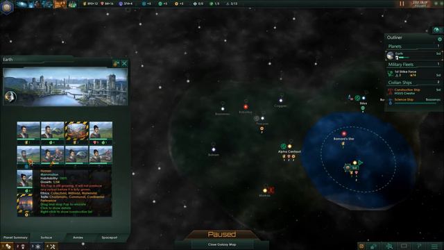 Let's Play Stellaris: Human Galactic Union Part 2 смотреть онлайн