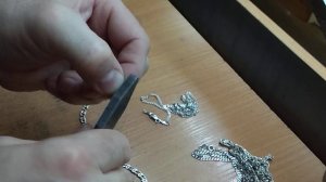 #goldenartjeweler Серебряная цепь Замена Карабина с пайкой ®️