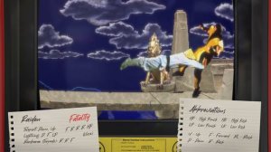 Mortal Kombat 1 - ALL SPECIAL MOVES + move list | 4k CRT Sim