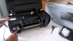 CHANGING INK CARTRIGES FOR CANON PIXMA IP 1800