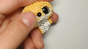 Туловище 1 часть. Лев из бисера. Амигуруми. Мастер класс.