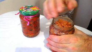 БАКЛАЖАНЫ С ГРИБАМИ БЕЗ УКСУСА банка хранилась 5 месяцев РЕЗУЛЬТАТ