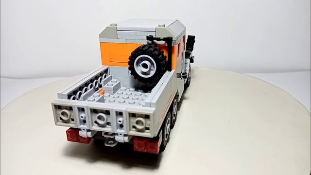 УРАЛ-4320 ГПА из LEGO. Обзор. смотреть онлайн