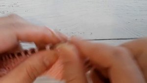 Как прибавить петлю из протяжки с наклоном право и с наклоном влево