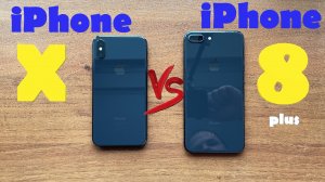 iPhone X vs iPhone 8 Plus - speed test. Какой лучше?