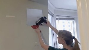 THE BEST way to remove sticky IKEA wall mirrors (Lots, Honefoss, Madesjo) No fishing line required