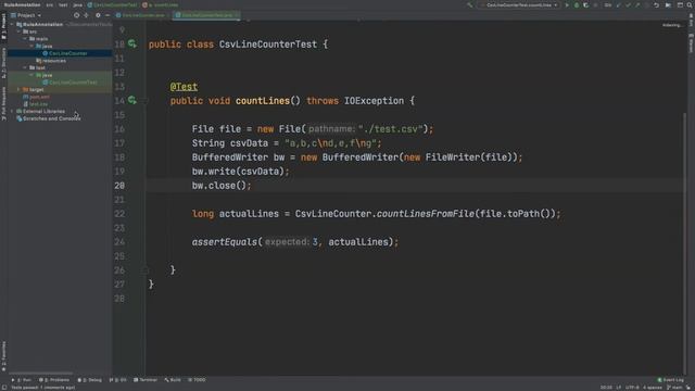 Using @Rule and TemporaryFolder - JUnit Tutorial смотреть онлайн