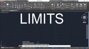 How to set limits in AutoCAD?