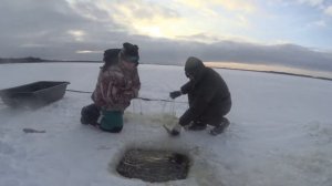 Рыбалка на сети в сибири