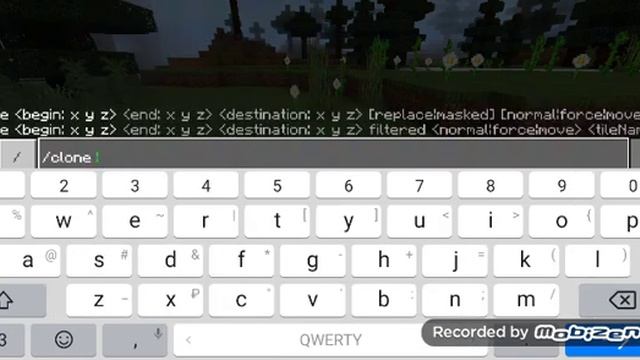 Как копировать постройки в MINECRAFT PE без модов