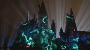 Harry Potter Projection Mapping at Universal Studios Hollywood June 5th 2017