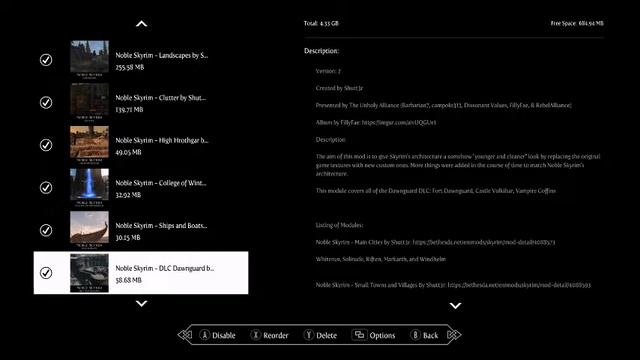 noble skyrim load order 2 смотреть онлайн