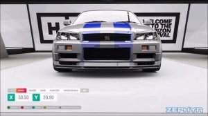 Forza Horizon 4 | Nissan Skyline GT R R34 Fast&Furious Customization