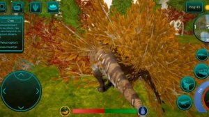 Короткая прогулка на тираннозавре в режиме реализма в игре The Cursed dinosaur isle